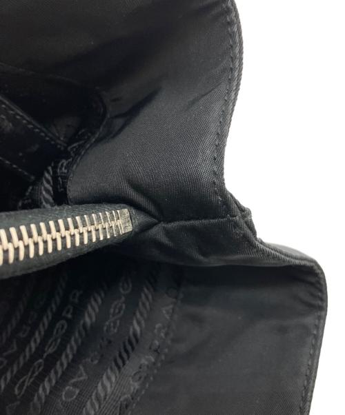 PRADA（プラダ）PRADA (プラダ) テスートナイロンレザートートバッグ ブラックの古着・服飾アイテム