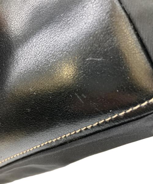 PRADA（プラダ）PRADA (プラダ) テスートナイロンレザートートバッグ ブラックの古着・服飾アイテム