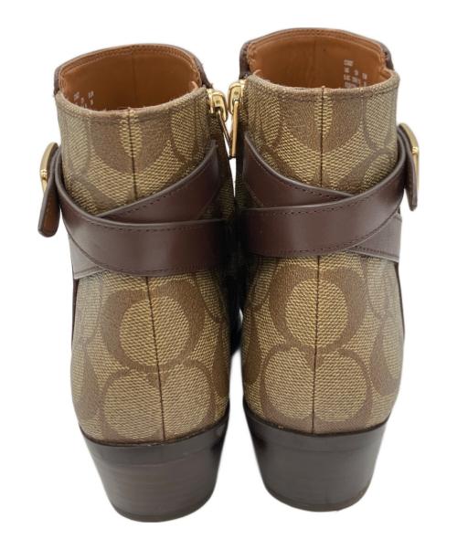 COACH（コーチ）COACH (コーチ) ディーン ブーティ ブラウン サイズ:23の古着・服飾アイテム