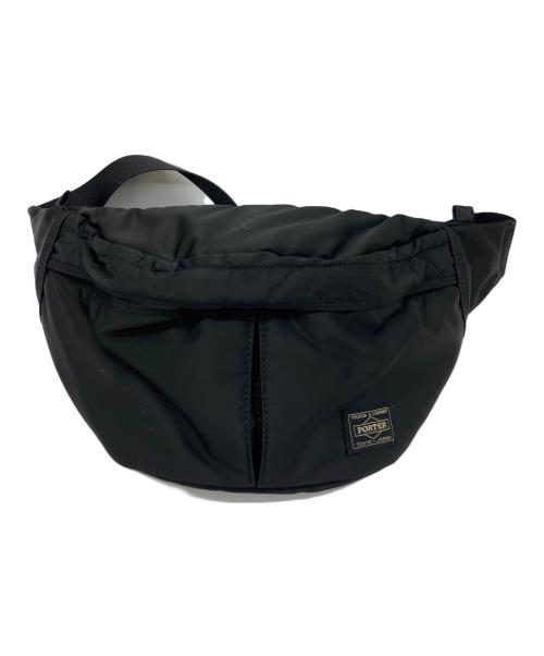 PORTER（ポーター）PORTER (ポーター) ウエストバッグ ブラックの古着・服飾アイテム