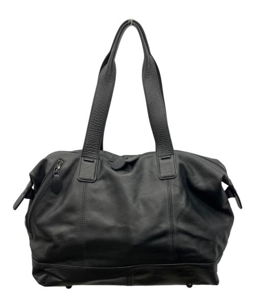 PORTER（ポーター）PORTER (ポーター) レザーボストンバッグ ブラックの古着・服飾アイテム