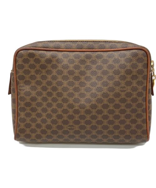 CELINE（セリーヌ）CELINE (セリーヌ) セカンドバッグ ブラウンの古着・服飾アイテム