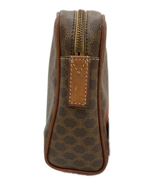 CELINE（セリーヌ）CELINE (セリーヌ) セカンドバッグ ブラウンの古着・服飾アイテム