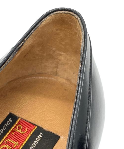 a.testoni（アテストーニ）a.testoni (アテストーニ) タッセルローファー ブラック サイズ:5の古着・服飾アイテム