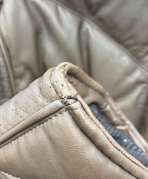 ABAHOUSE（アバハウス）ABAHOUSE (アバハウス) 中綿ジャケット ブラウン サイズ:３の古着・服飾アイテム