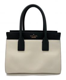 Kate Spade（ケイトスペード）の古着「2WAYバッグ」｜ホワイト×ブラック