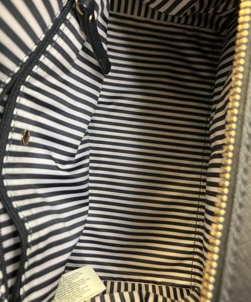 Kate Spade（ケイトスペード）Kate Spade (ケイトスペード) 2WAYバッグ ホワイト×ブラックの古着・服飾アイテム