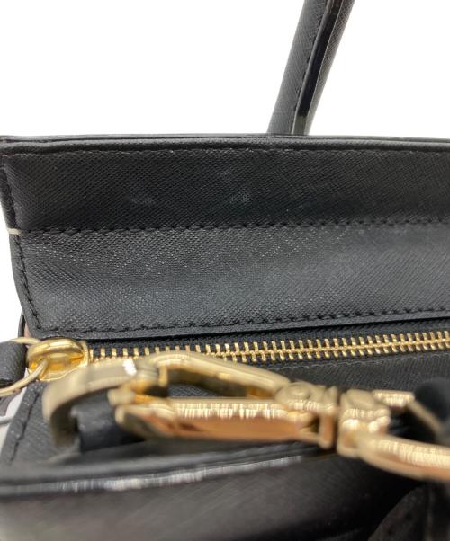 Kate Spade（ケイトスペード）Kate Spade (ケイトスペード) 2WAYバッグ ホワイト×ブラックの古着・服飾アイテム