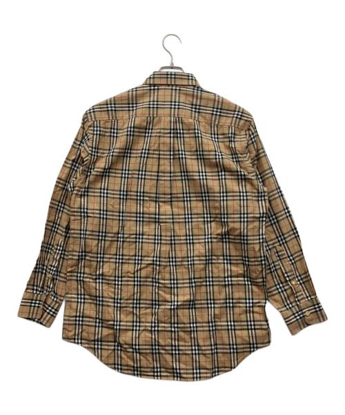 Burberry's（バーバリー）Burberry's (バーバリー) 長袖シャツ ベージュ サイズ:39（M)の古着・服飾アイテム