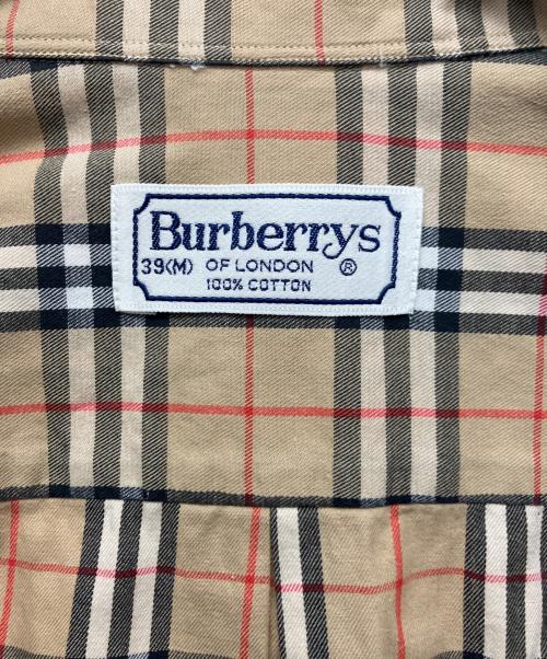 Burberry's（バーバリー）Burberry's (バーバリー) 長袖シャツ ベージュ サイズ:39（M)の古着・服飾アイテム
