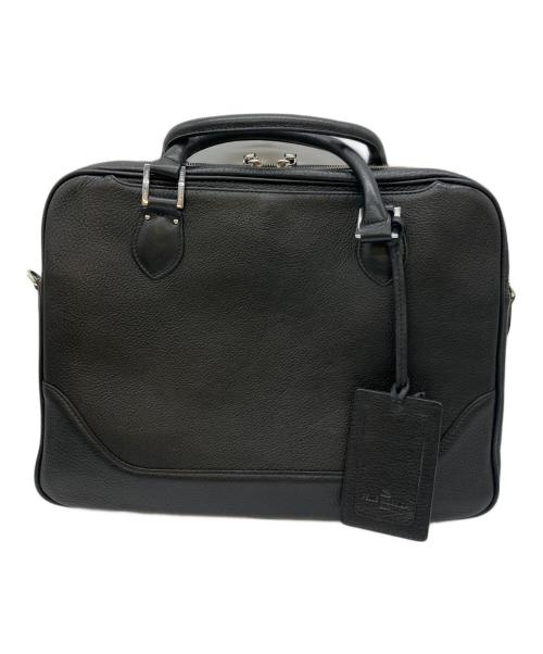 PELLE MORBIDA（ペッレモルビダ）PELLE MORBIDA (ペッレモルビダ) ビジネスバッグ ブラックの古着・服飾アイテム