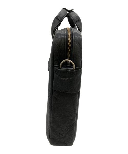 PORTER（ポーター）PORTER (ポーター) レザーハンドバッグ ブラックの古着・服飾アイテム