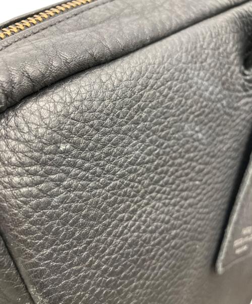 PORTER（ポーター）PORTER (ポーター) レザーハンドバッグ ブラックの古着・服飾アイテム