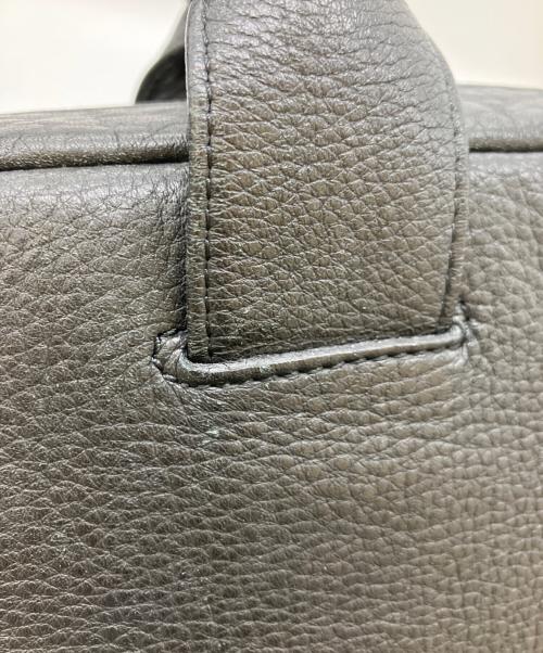 PORTER（ポーター）PORTER (ポーター) レザーハンドバッグ ブラックの古着・服飾アイテム