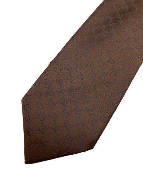 GUCCI（グッチ）GUCCI (グッチ) ネクタイ ブラウン サイズ:‐の古着・服飾アイテム