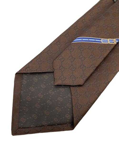GUCCI（グッチ）GUCCI (グッチ) ネクタイ ブラウン サイズ:‐の古着・服飾アイテム