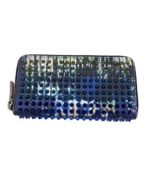 Christian Louboutin（クリスチャン・ルブタン）Christian Louboutin (クリスチャン・ルブタン) ラウンドファスナー長財布 マルチカラーの古着・服飾アイテム