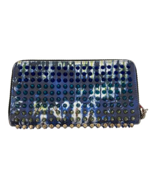 Christian Louboutin（クリスチャン・ルブタン）Christian Louboutin (クリスチャン・ルブタン) ラウンドファスナー長財布 マルチカラーの古着・服飾アイテム