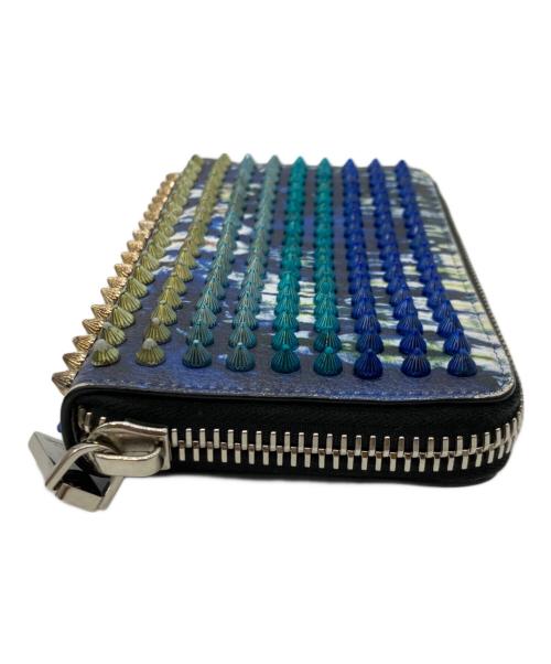 Christian Louboutin（クリスチャン・ルブタン）Christian Louboutin (クリスチャン・ルブタン) ラウンドファスナー長財布 マルチカラーの古着・服飾アイテム