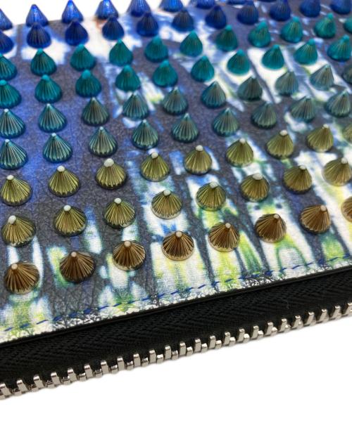 Christian Louboutin（クリスチャン・ルブタン）Christian Louboutin (クリスチャン・ルブタン) ラウンドファスナー長財布 マルチカラーの古着・服飾アイテム