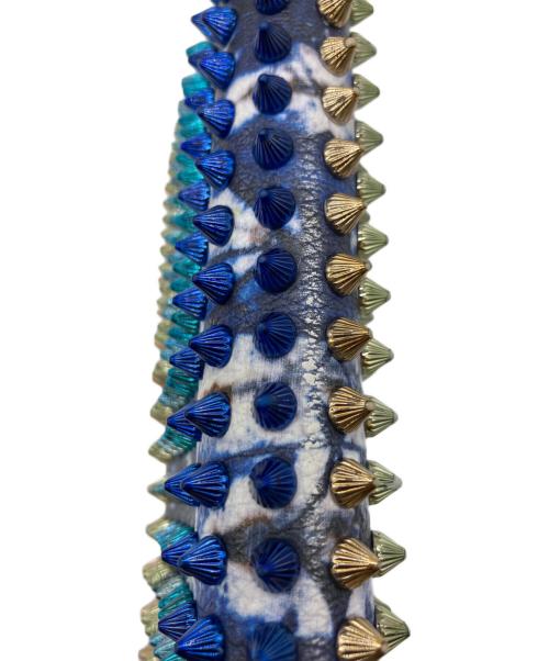 Christian Louboutin（クリスチャン・ルブタン）Christian Louboutin (クリスチャン・ルブタン) ラウンドファスナー長財布 マルチカラーの古着・服飾アイテム