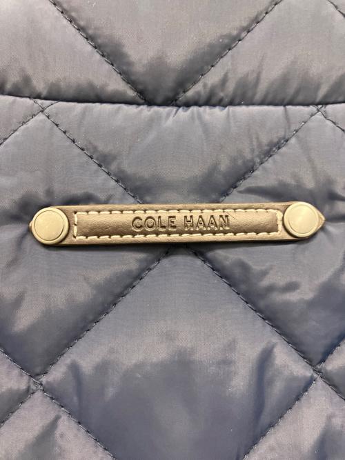 COLE HAAN（コールハーン）COLE HAAN (コールハーン) キルテットバーンジャケット ネイビー サイズ:Lの古着・服飾アイテム