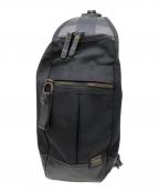 PORTERポーター）の古着「ヒートスリングバッグ」｜ブラック