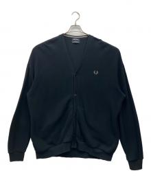 FRED PERRY（フレッドペリー）の古着「厚手カーディガン」｜ブラック