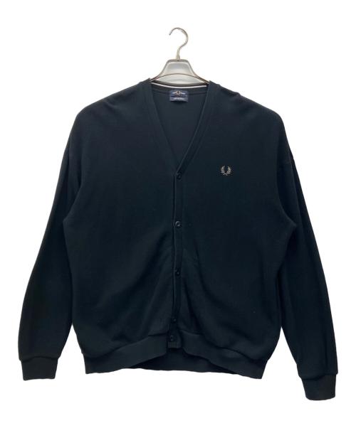 FRED PERRY（フレッドペリー）FRED PERRY (フレッドペリー) 厚手カーディガン ブラック サイズ:XLの古着・服飾アイテム