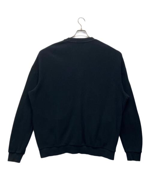 FRED PERRY（フレッドペリー）FRED PERRY (フレッドペリー) 厚手カーディガン ブラック サイズ:XLの古着・服飾アイテム