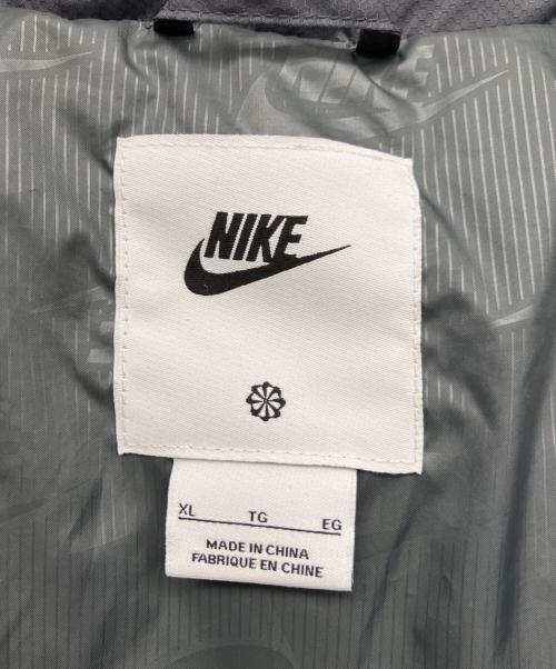 NIKE（ナイキ）NIKE (ナイキ) 中綿ジャケット グレー サイズ:XLの古着・服飾アイテム