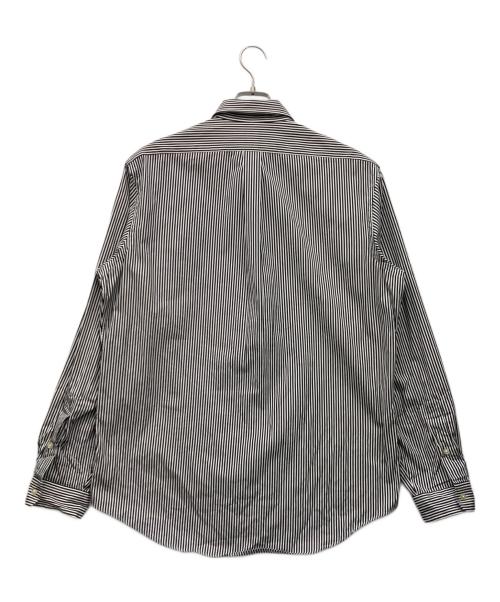 POLO RALPH LAUREN（ポロ・ラルフローレン）POLO RALPH LAUREN (ポロ・ラルフローレン) 長袖シャツ ホワイト×ブラック サイズ:Lの古着・服飾アイテム