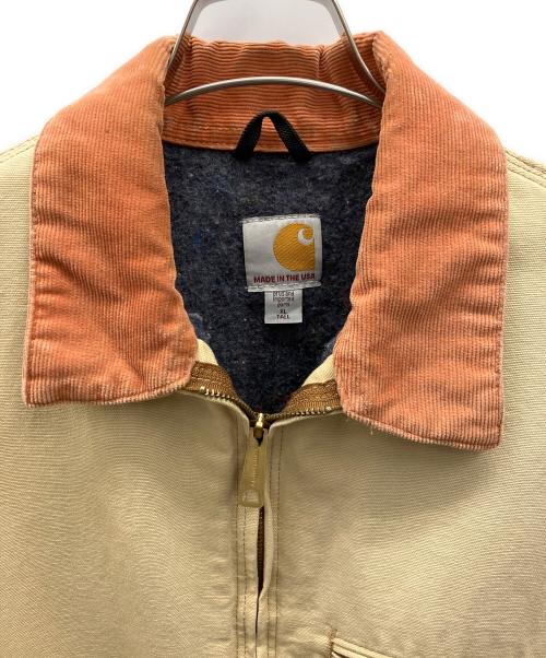 CarHartt（カーハート）CarHartt (カーハート) デトロイトジャケット ベージュ サイズ:XLの古着・服飾アイテム