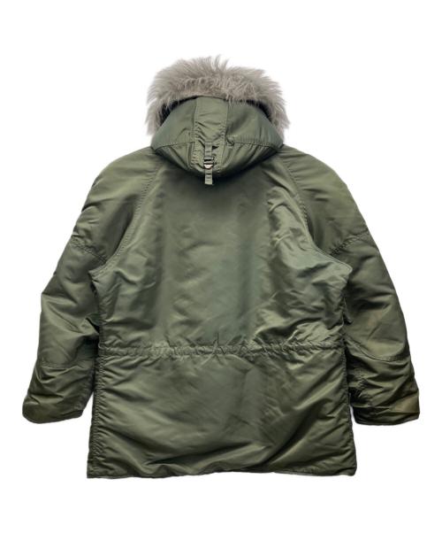 ALPHA（アルファ）ALPHA (アルファ) N-3Bタイプコート オリーブ サイズ:Lの古着・服飾アイテム