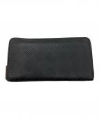 BOTTEGA VENETAボッテガベネタ）の古着「ラウンドファスナー長財布」｜ブラック