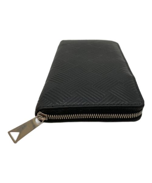 BOTTEGA VENETA（ボッテガベネタ）BOTTEGA VENETA (ボッテガベネタ) ラウンドファスナー長財布 ブラックの古着・服飾アイテム