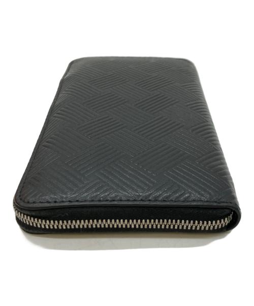 BOTTEGA VENETA（ボッテガベネタ）BOTTEGA VENETA (ボッテガベネタ) ラウンドファスナー長財布 ブラックの古着・服飾アイテム