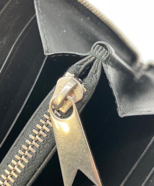 BOTTEGA VENETA（ボッテガベネタ）BOTTEGA VENETA (ボッテガベネタ) ラウンドファスナー長財布 ブラックの古着・服飾アイテム