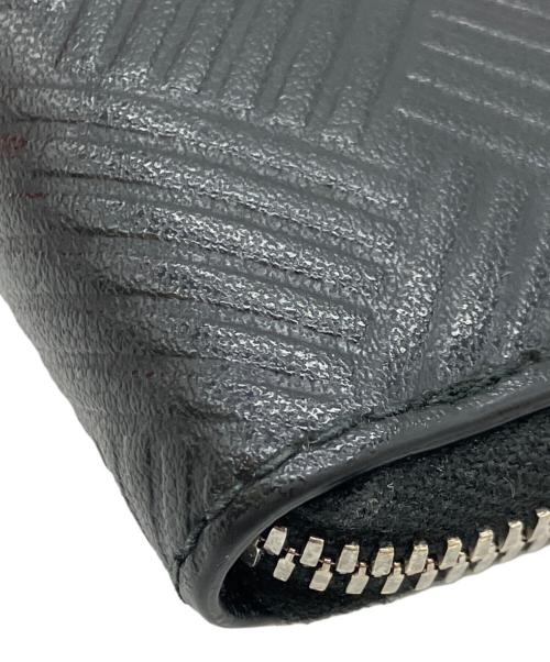 BOTTEGA VENETA（ボッテガベネタ）BOTTEGA VENETA (ボッテガベネタ) ラウンドファスナー長財布 ブラックの古着・服飾アイテム