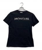 MONCLERモンクレール）の古着「半袖Tシャツ」｜ブラック