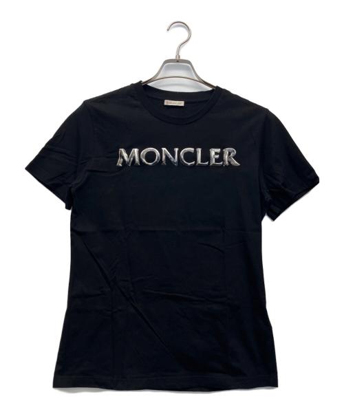 MONCLER（モンクレール）MONCLER (モンクレール) 半袖Tシャツ ブラック サイズ:Mの古着・服飾アイテム