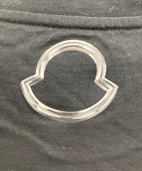 MONCLER（モンクレール）MONCLER (モンクレール) 半袖Tシャツ ブラック サイズ:Mの古着・服飾アイテム
