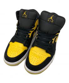 NIKE（ナイキ）の古着「ハイカットスニーカー」｜ブラック×イエロー