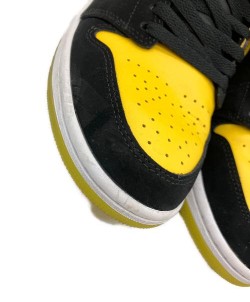 NIKE（ナイキ）NIKE (ナイキ) ハイカットスニーカー ブラック×イエロー サイズ:26.5の古着・服飾アイテム