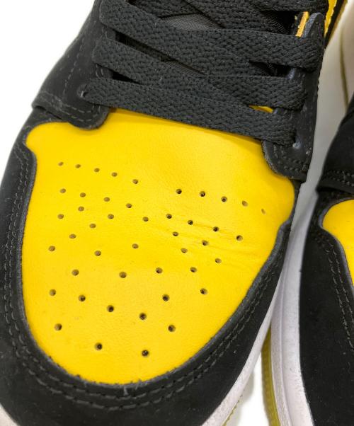NIKE（ナイキ）NIKE (ナイキ) ハイカットスニーカー ブラック×イエロー サイズ:26.5の古着・服飾アイテム