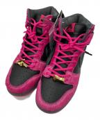 NIKEナイキ）の古着「DUNK HIGH PRO」｜ブラック×ピンク