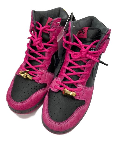 NIKE（ナイキ）NIKE (ナイキ) DUNK HIGH PRO ブラック×ピンク サイズ:27.5の古着・服飾アイテム