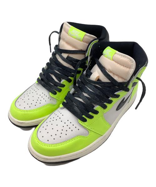 NIKE（ナイキ）NIKE (ナイキ) AIR JORDAN 1 RETRO HIGH OG ホワイト×イエロー サイズ:US9.5の古着・服飾アイテム