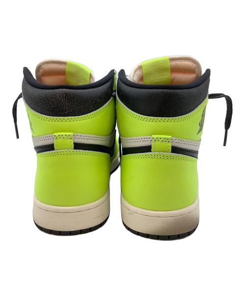 NIKE（ナイキ）NIKE (ナイキ) AIR JORDAN 1 RETRO HIGH OG ホワイト×イエロー サイズ:US9.5の古着・服飾アイテム