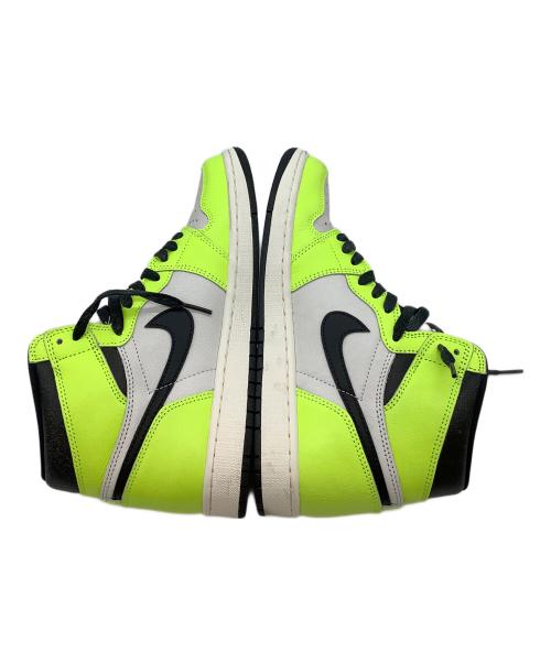NIKE（ナイキ）NIKE (ナイキ) AIR JORDAN 1 RETRO HIGH OG ホワイト×イエロー サイズ:US9.5の古着・服飾アイテム